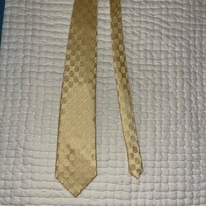 CHICK FIL A gold/yellow logo tie